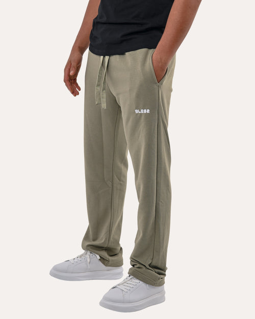 Olive Relaxed Fit Sweatpants