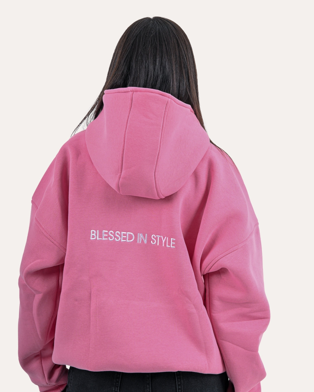 Pink Signature Bless Hoodie