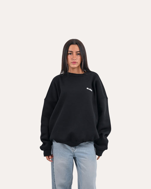 Black Bless Crewneck