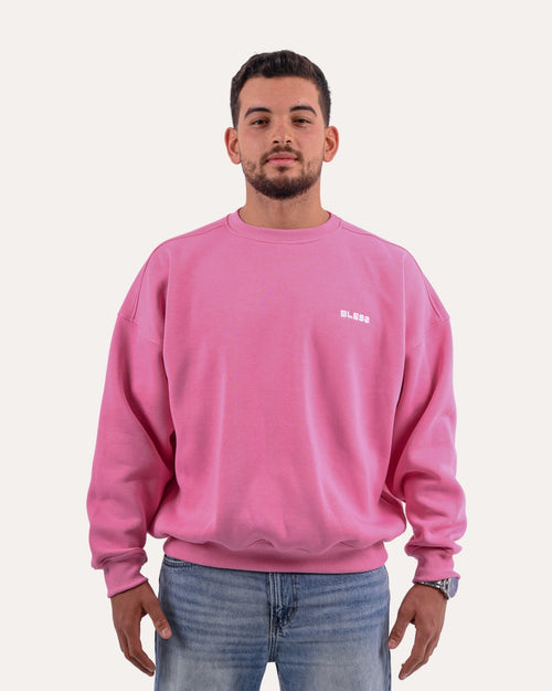 Pink Bless Crewneck
