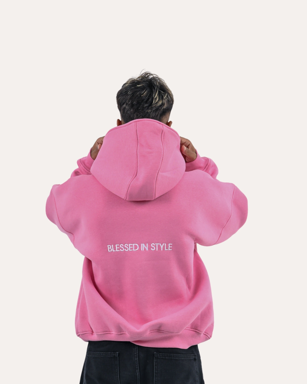 Pink Signature Bless Hoodie