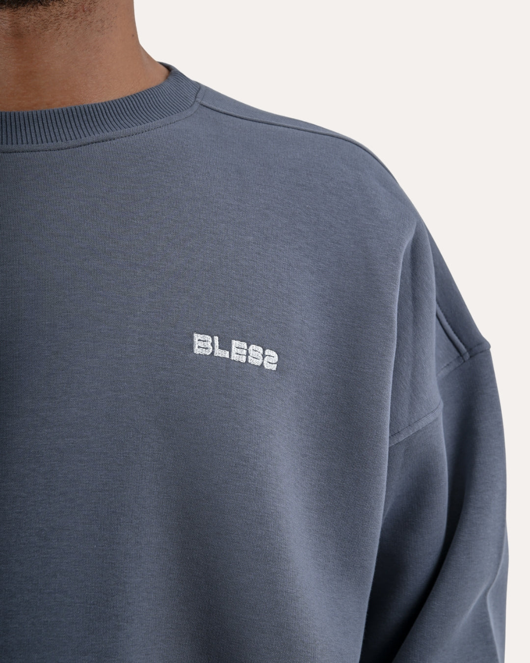 Grey Bless Crewneck