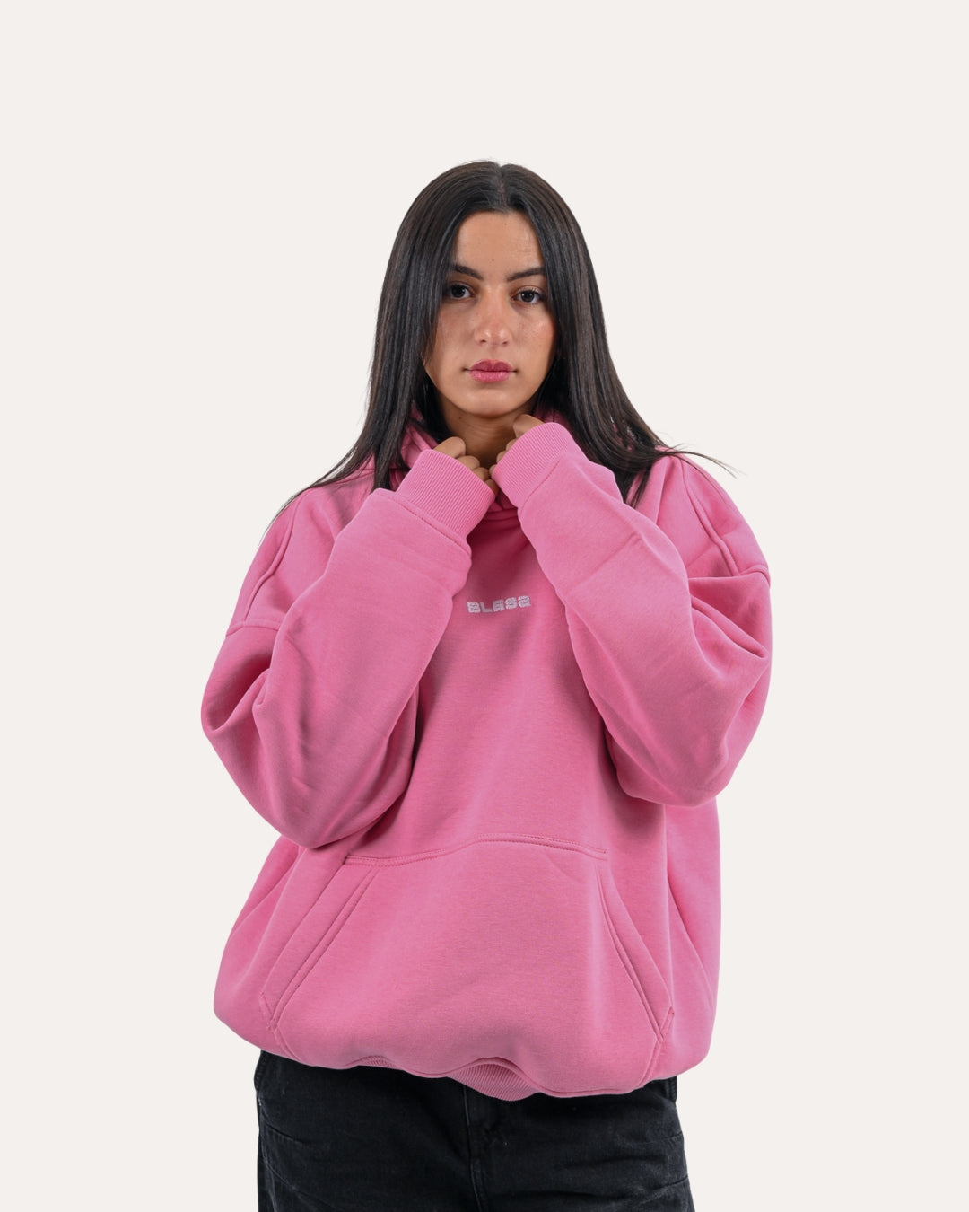 Pink Signature Bless Hoodie