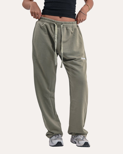 Olive Relaxed Fit Sweatpants