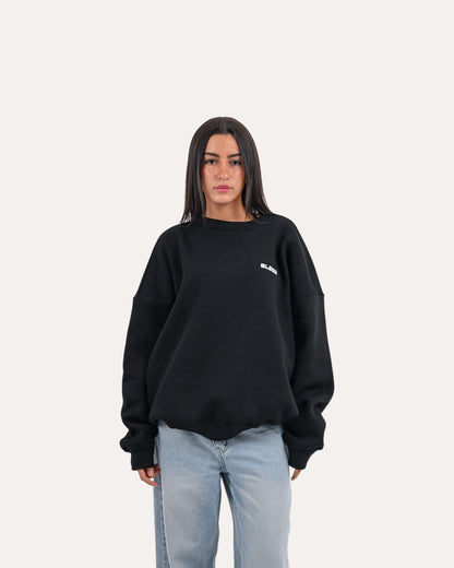 Black Bless Crewneck